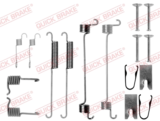 Accessory Kit, brake shoes